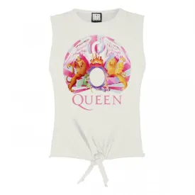Amplified Womens/Ladies Live At The Opera Queen Vintage Crop Top