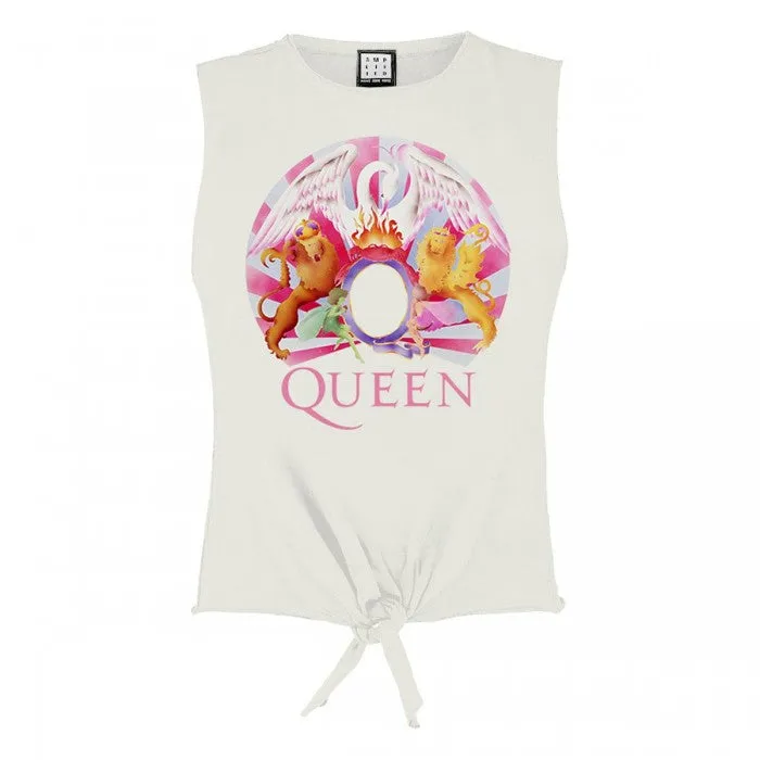 Amplified Womens/Ladies Live At The Opera Queen Vintage Crop Top