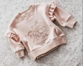 Baby Dinosaur Print Top