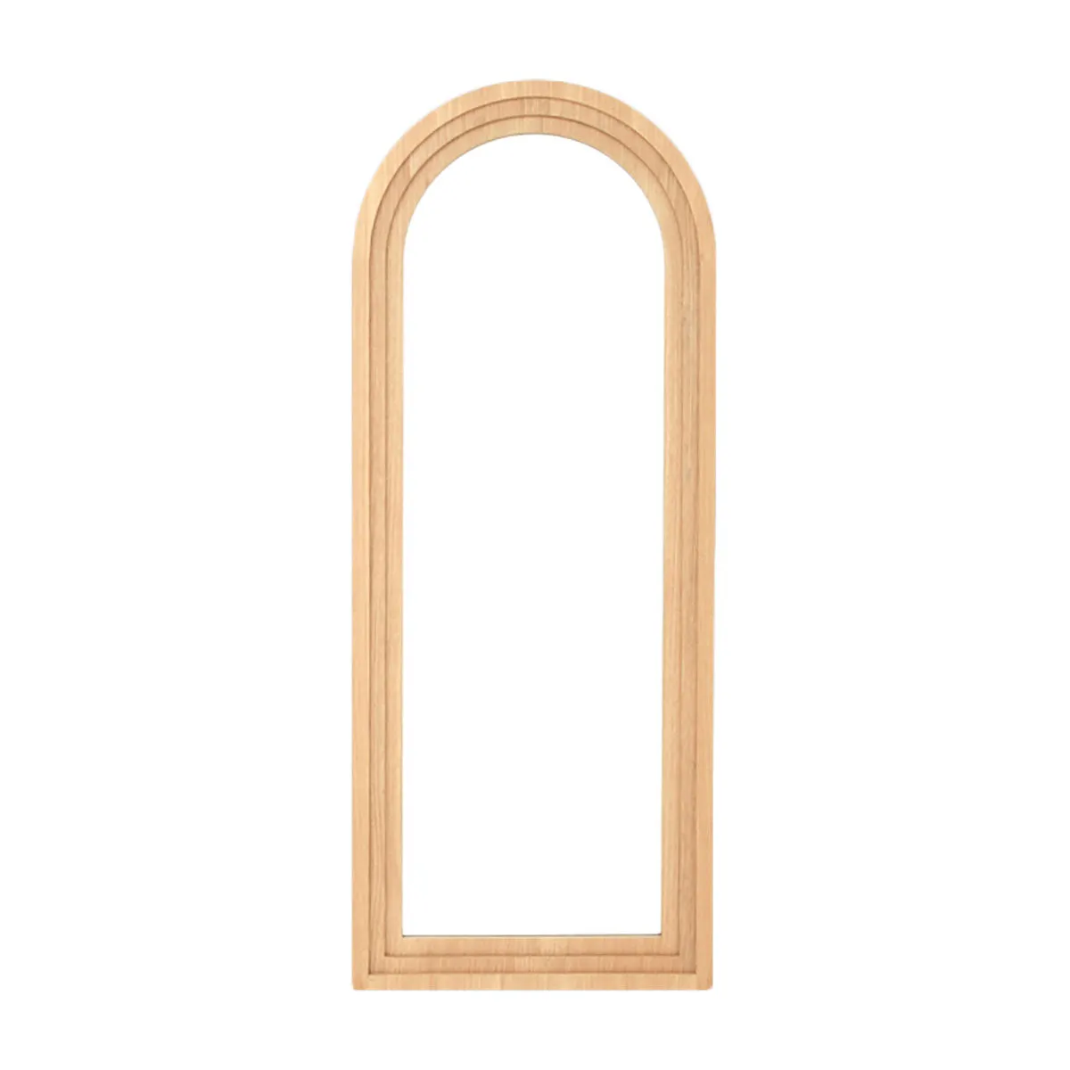 Belvedere Arch Wood Mirror (63 x 160cm)