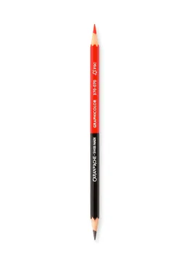 Bicolor Red/Graphite Pencil
