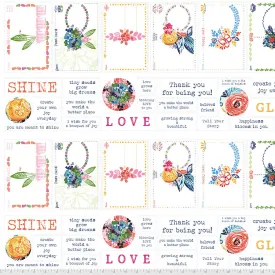 Boho Blooms Postcards - Multi || Boho Blooms