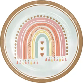 Boho Rainbow Dinner Plate (8/Pkg)