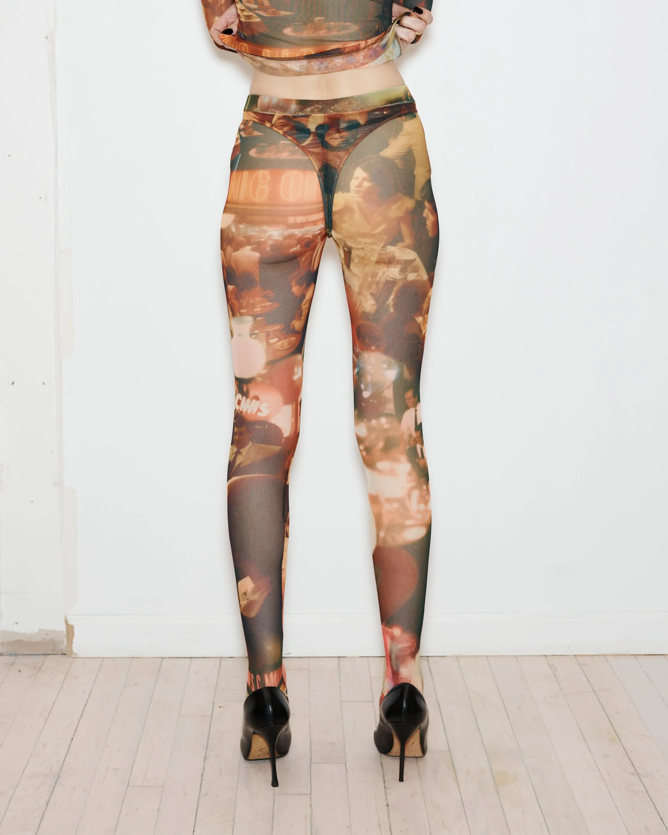 Carly Leggings in Dinner Party