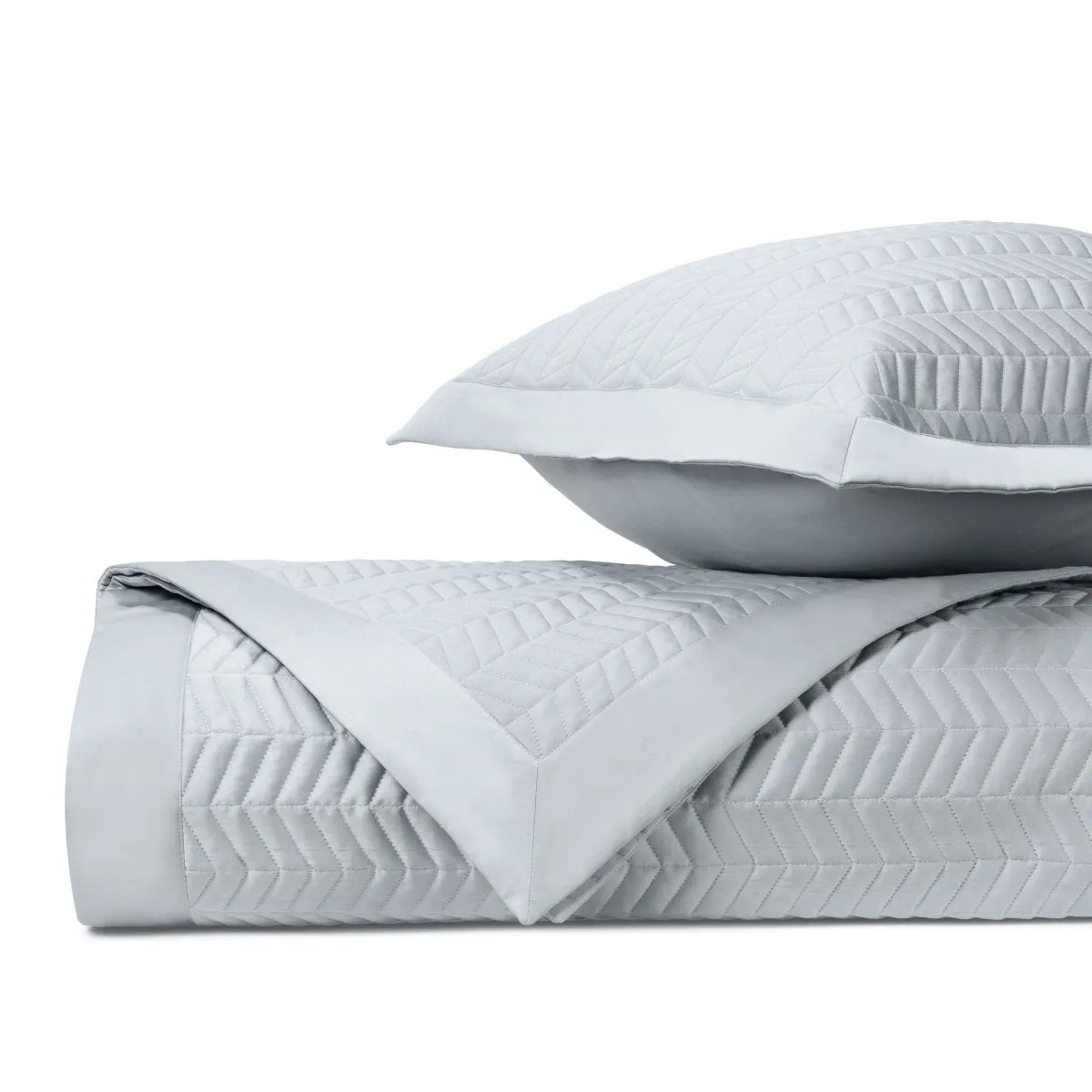 Chester Quilted Blue Gray by Home Treasures