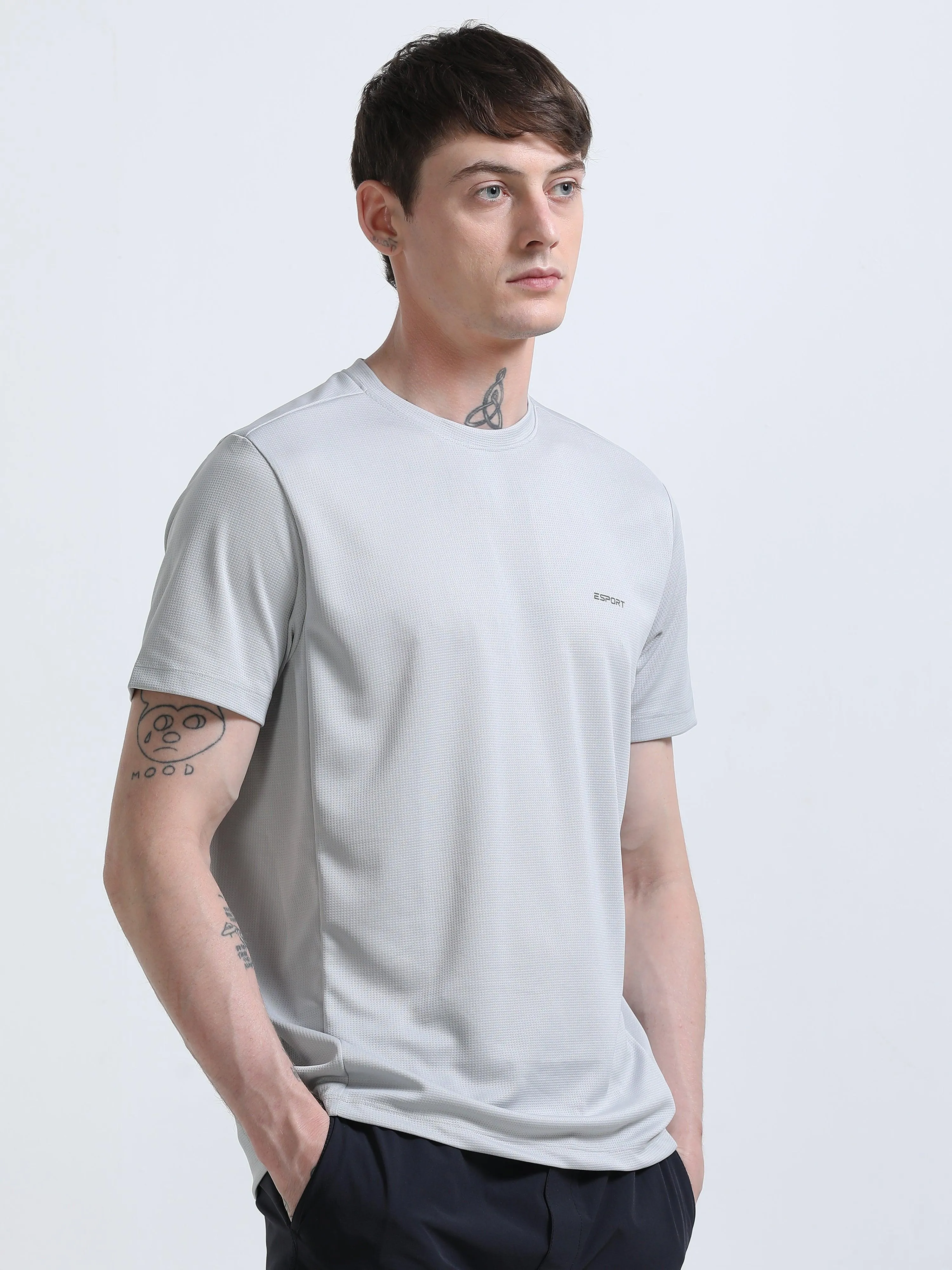 Dan  E-Sport T Shirt Light Gray