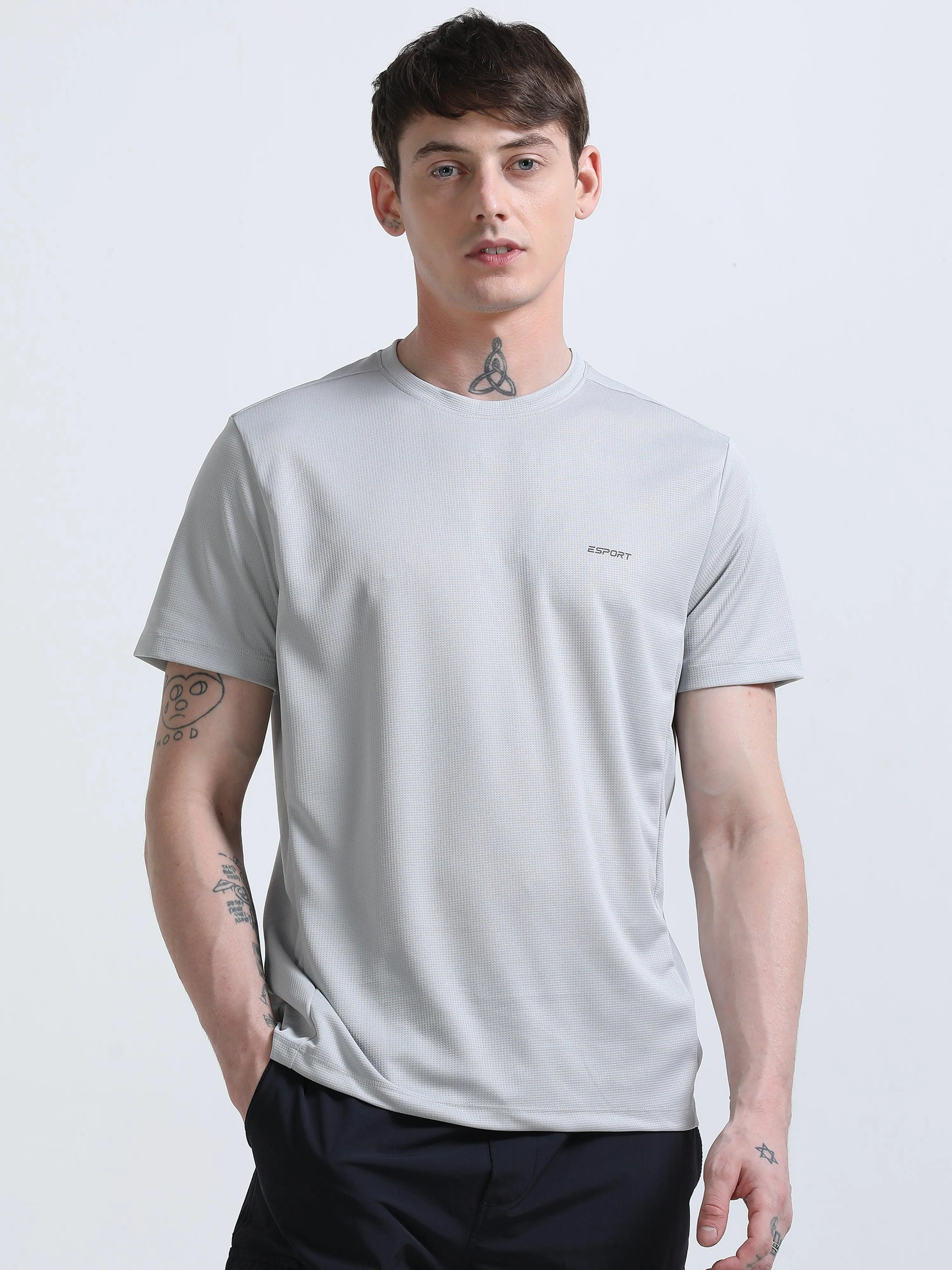 Dan  E-Sport T Shirt Light Gray