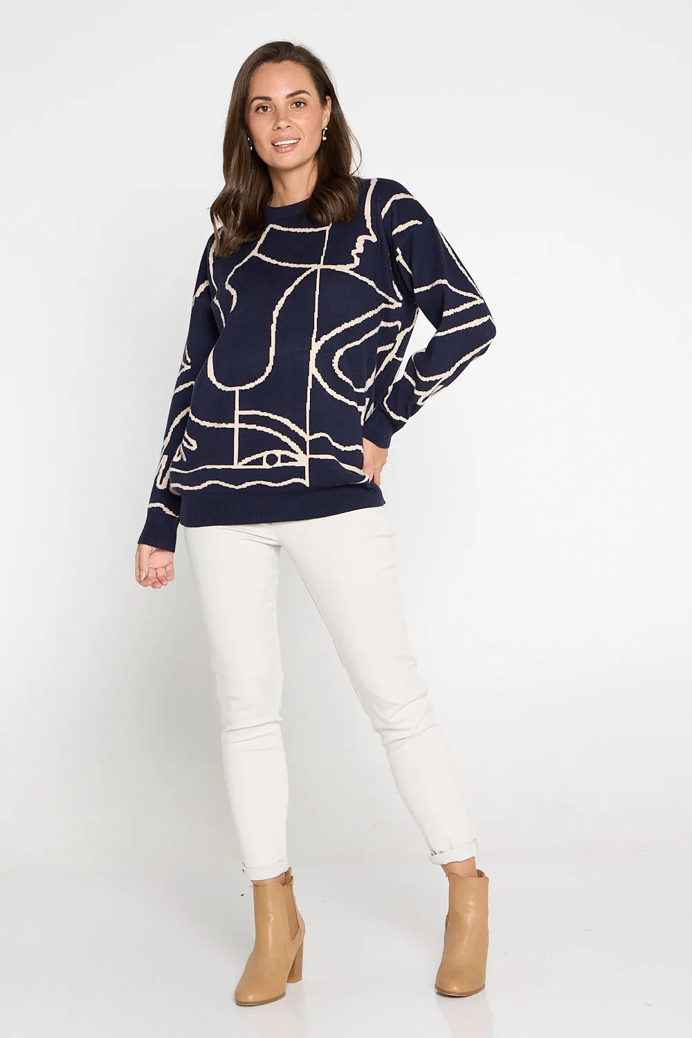 Denver Jeggings - Bone