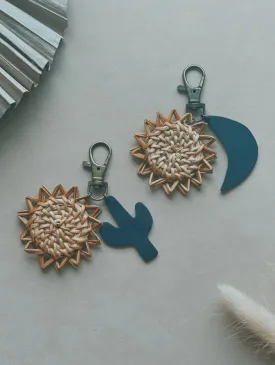 DESSERT RATTAN KEYCHAIN