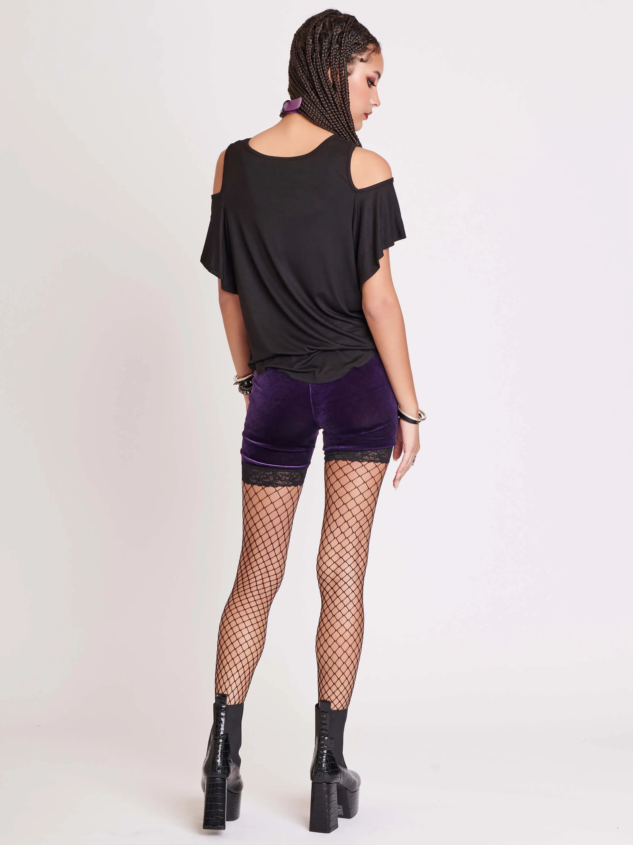 Dragonfly Cold Shoulder Top