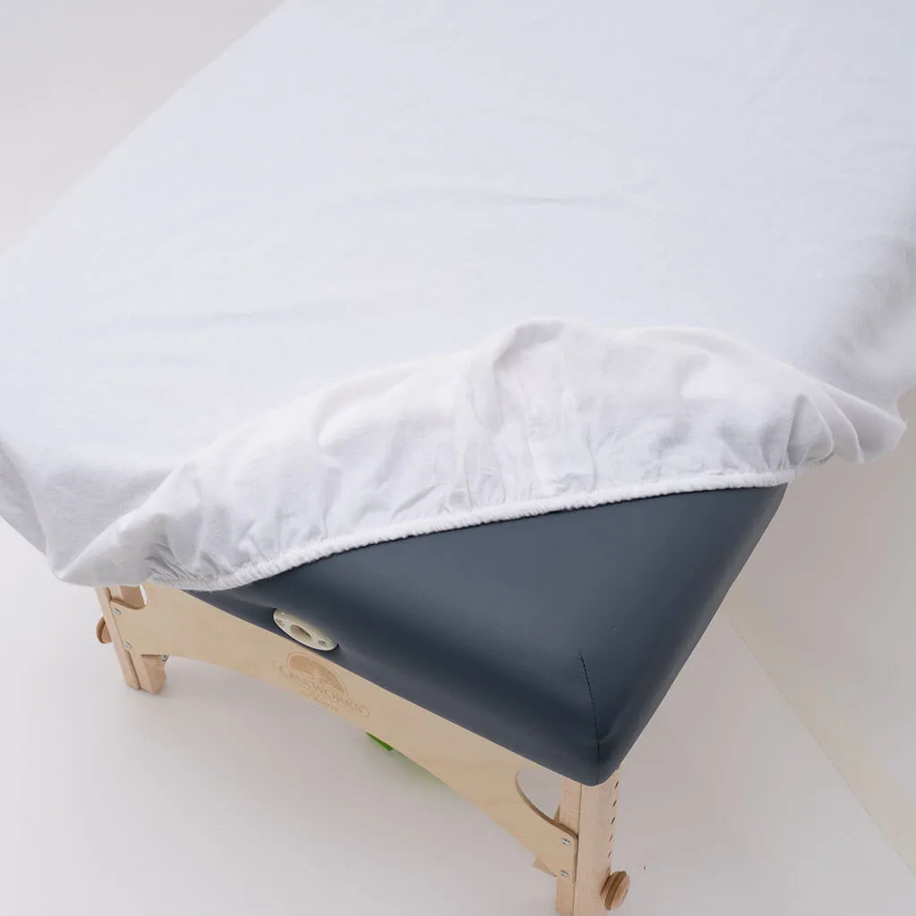 Flannel 145g Fitted Massage Table Sheets