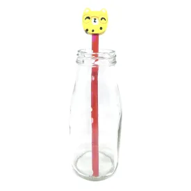 Glasses Cat Eraser with Pencil