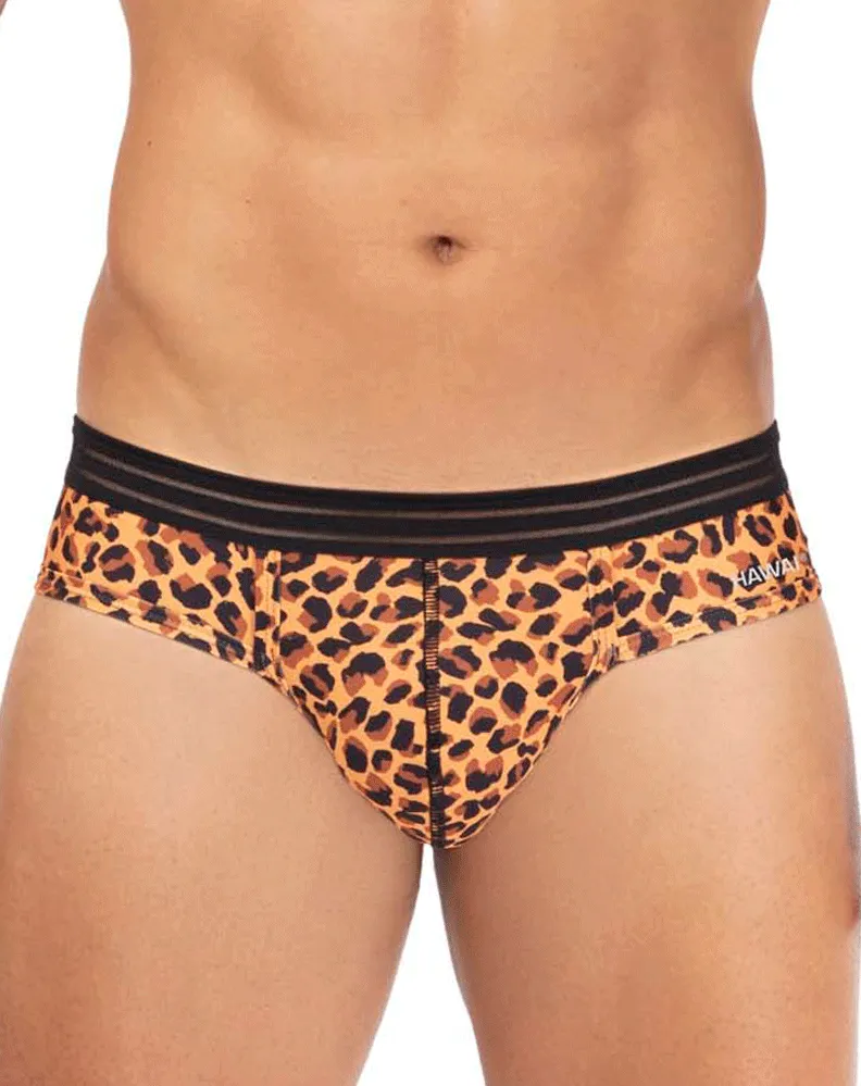 Hawai 42345 Microfiber Thongs Animal Print