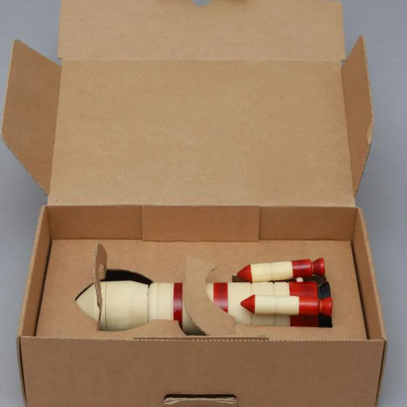 ISRO 4 Stage PSLV Rocket Model - Wooden Pencil Box