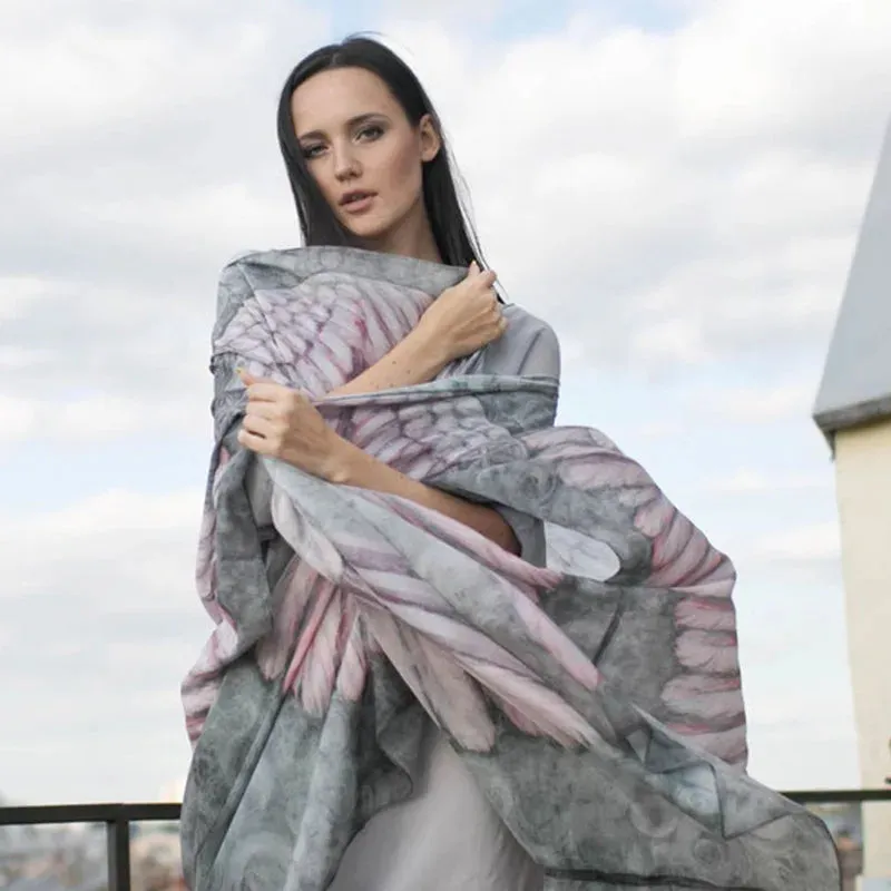Kimono Boho Longo Asas de Anjo | Saída de Praia