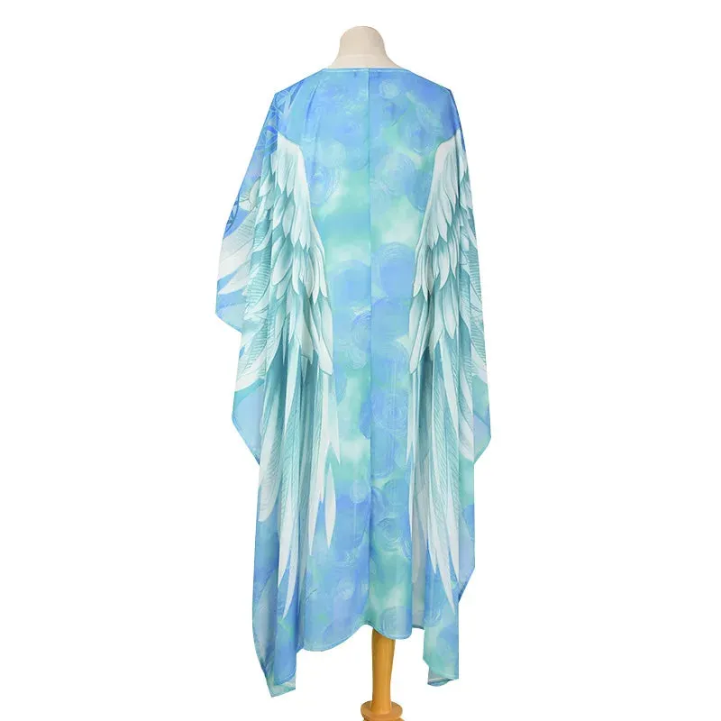Kimono Boho Longo Asas de Anjo | Saída de Praia