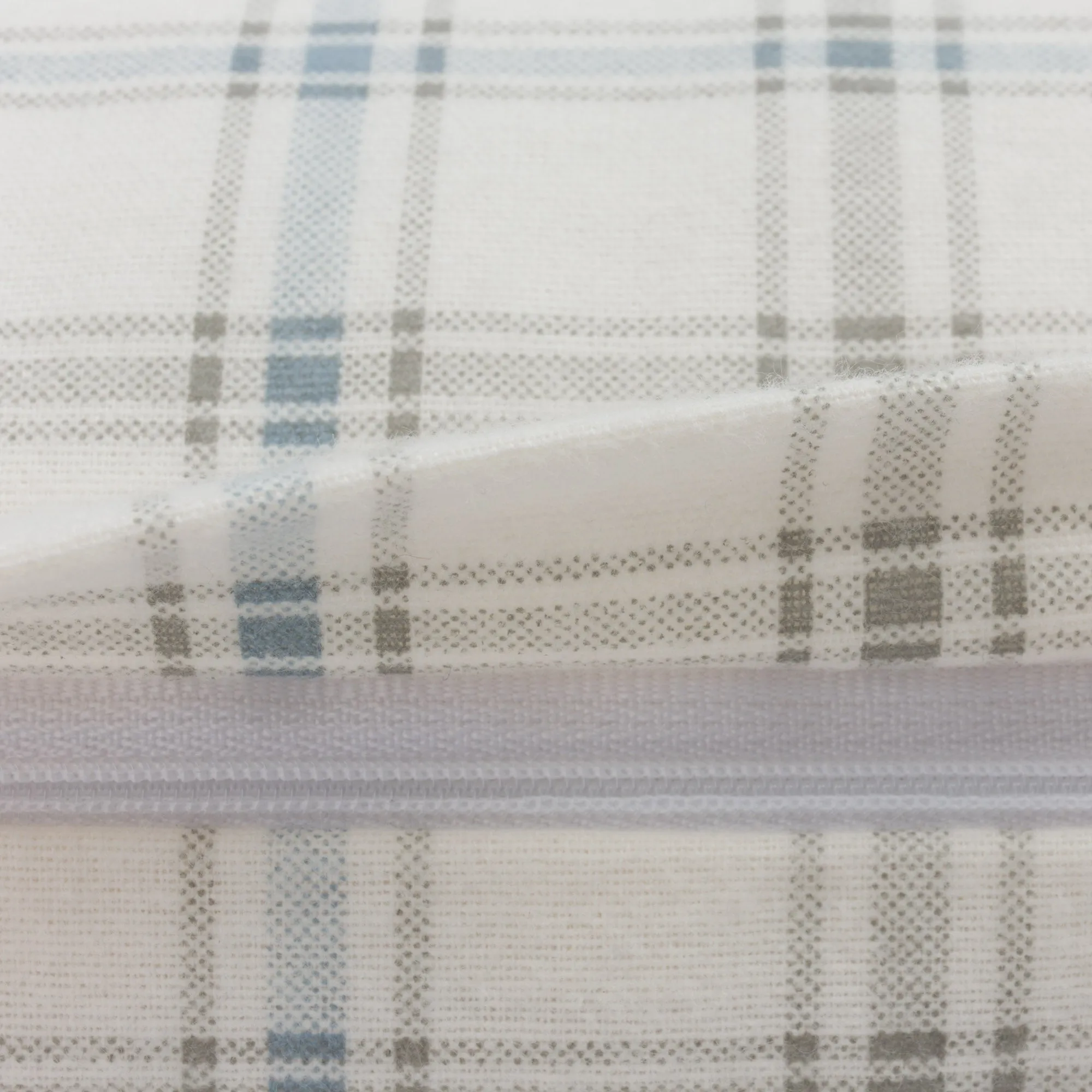 Kotja Pillowcase [Olive green/Light grey/Cream]