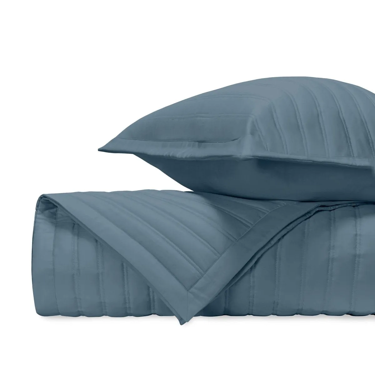 L'Avenue Quilted Slate Blue by Home Treasures