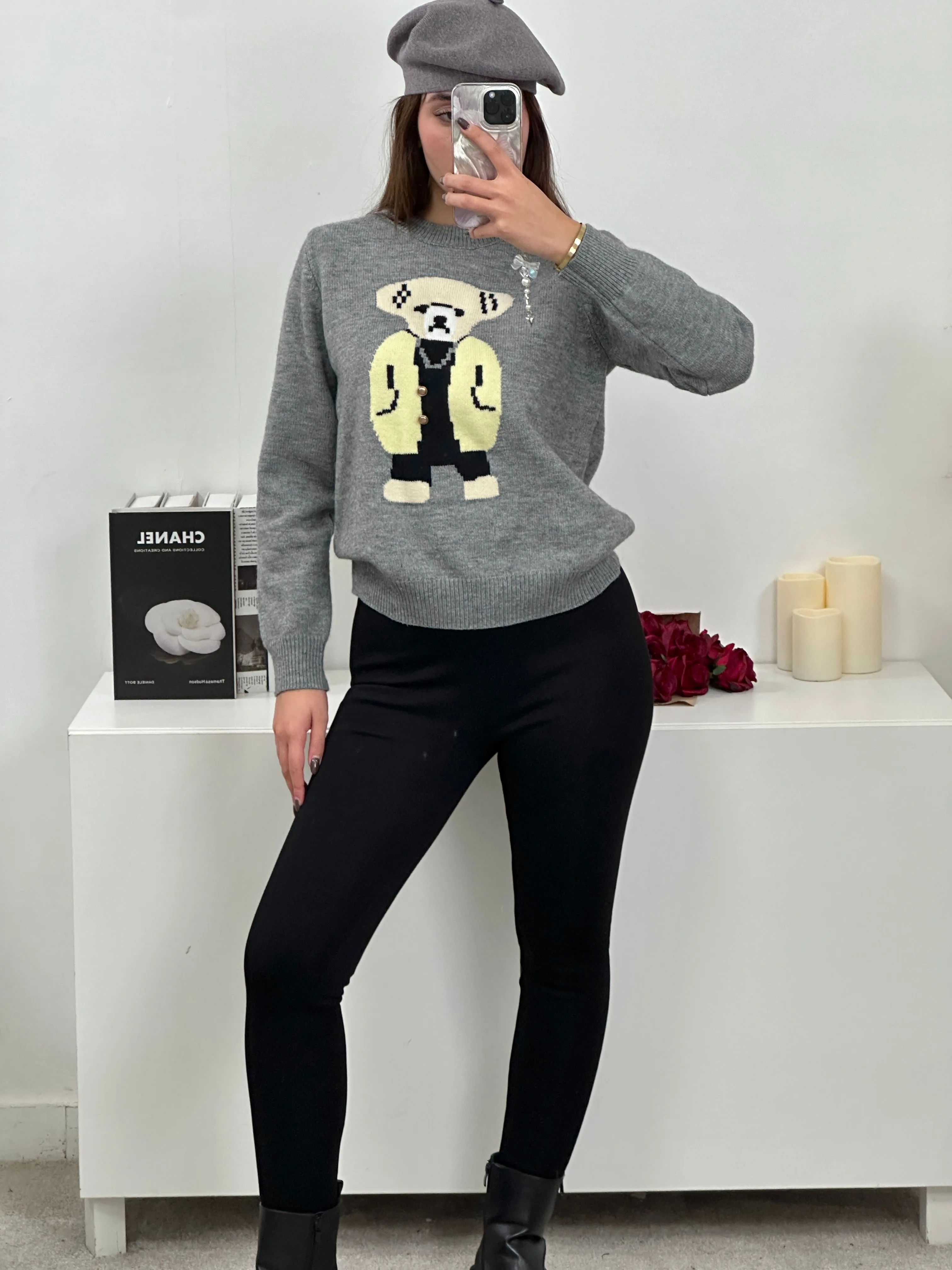 Leggings FASCHION felpato