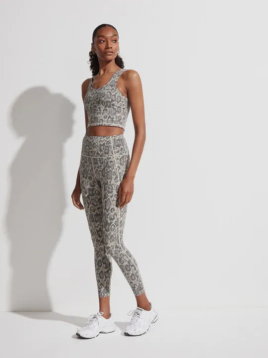 Lets Go Running Legging Sage Noise Snake