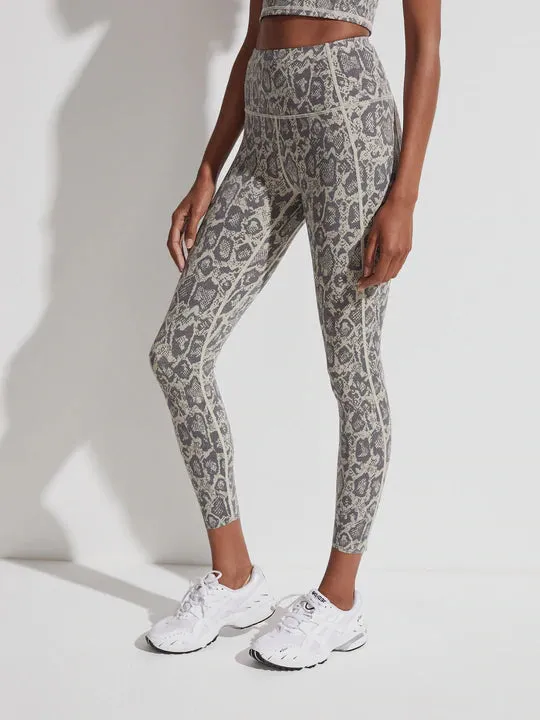 Lets Go Running Legging Sage Noise Snake