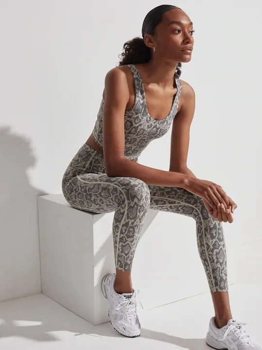 Lets Go Running Legging Sage Noise Snake