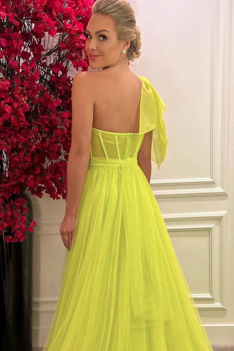 Magnificent Love One Shoulder Maxi Dress