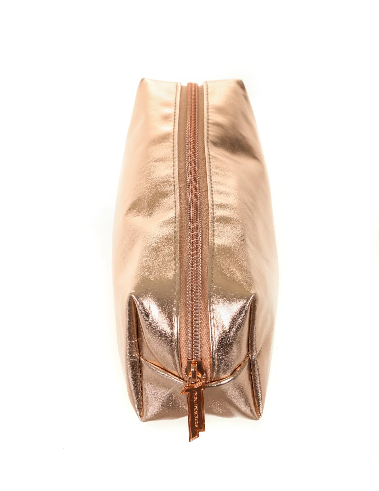 Make-Up Bag | Pencil Pouch | METALLIC Rose Gold