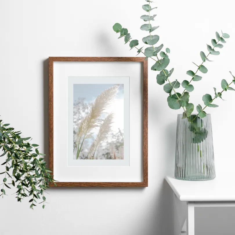 Pampas Grass Pastel Wall Art INSTANT DOWNLOAD Art Print, Boho Wall Decor, Serene Wall Art, Light Blue Decor, Botanical Wall Art, White Pampas Grass Decor