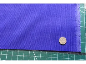 PURPLE  Corduroy  Fabric  - 100% Cotton - 11 wale -150 cms - 290 gsm - Clearance