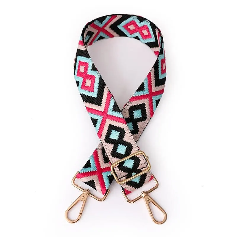 SS050B TG10139 Boho Adjustable Guitar Strap