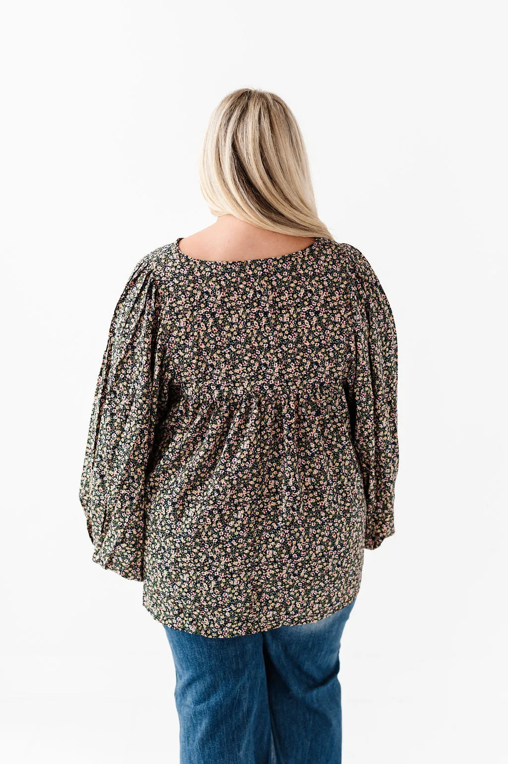 Victoria Floral Top - Size Small Left