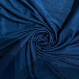Yale Blue Solid Lycra Fabric